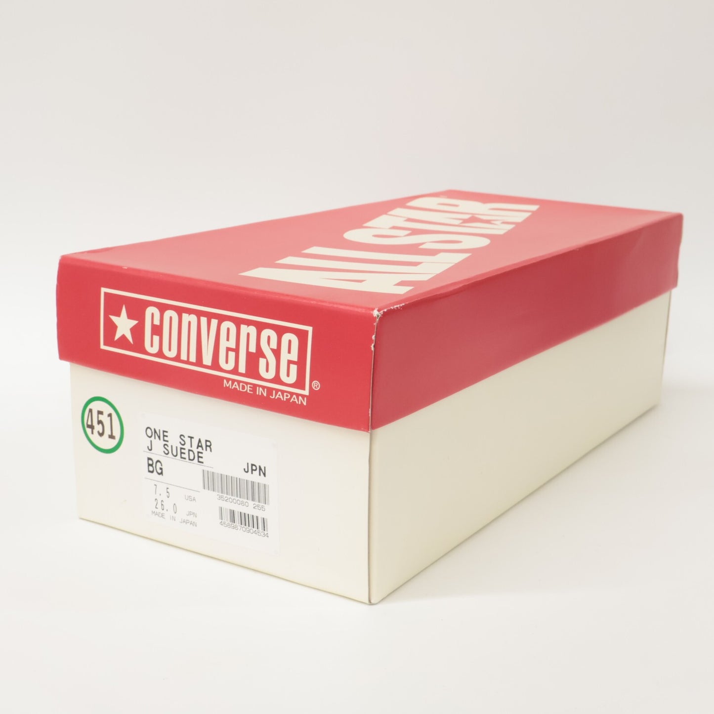 CONVERSE コンバース 35200080 ONE STAR J SUEDE スエード スニーカー/ シューズ 26