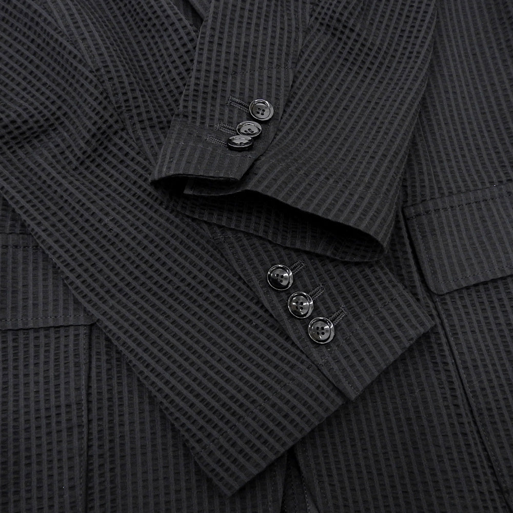 SOPHNET. ソフネット 美品 HIGH GAUGE WAVE JACKET ジャケット メンズ 黒 ブラック L SOPH-240029 ジャケット L