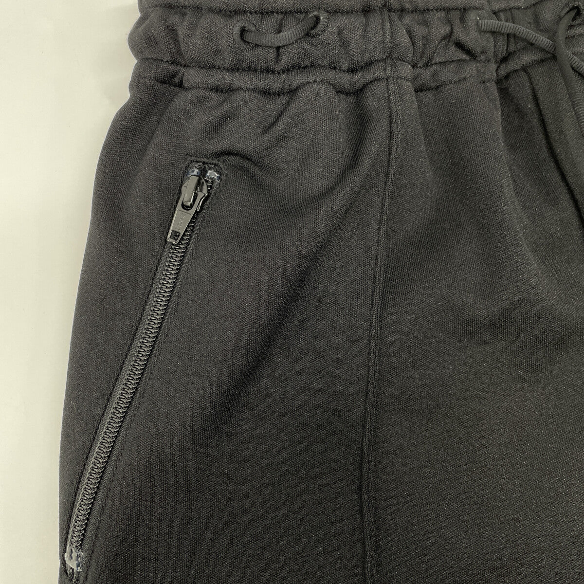 Y-3 ワイスリー ブラック FJ0392 インサイドライン クロップドトラックパンツ ボトムス S