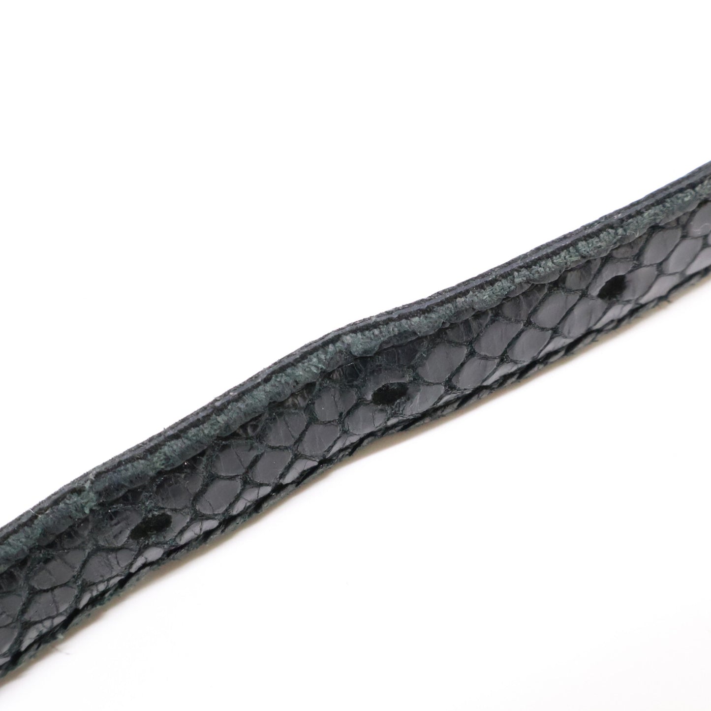 SAINT LAURENT PARIS サンローランパリ 型押しレザー ベルト 80