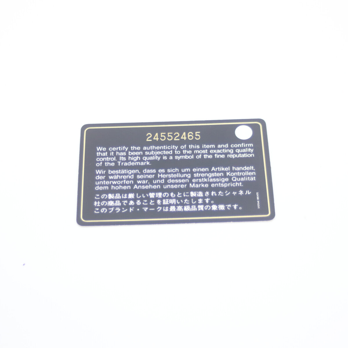 CHANEL シャネル 24番 A93824 ブラック ガブリエル ドゥ シャネル ラージ ホーボー ショルダー ショルダーバッグ