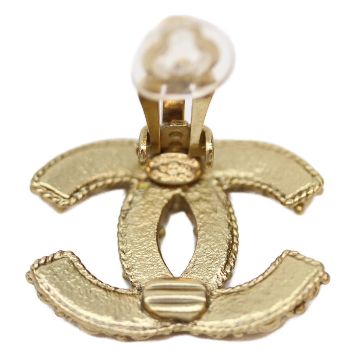 CHANEL シャネル 06A GP ココマーク ブラウンストーン イヤリング イヤリング