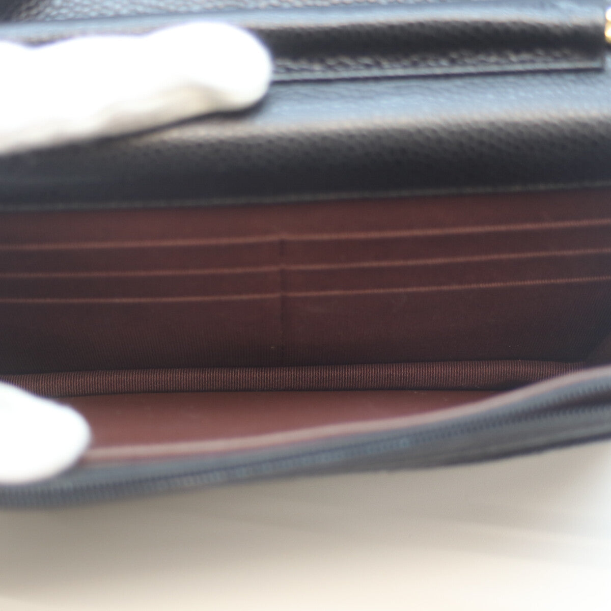 CHANEL シャネル AP0250 27番 黒 キャビア G金具 チェーンウォレット ショルダーバッグ