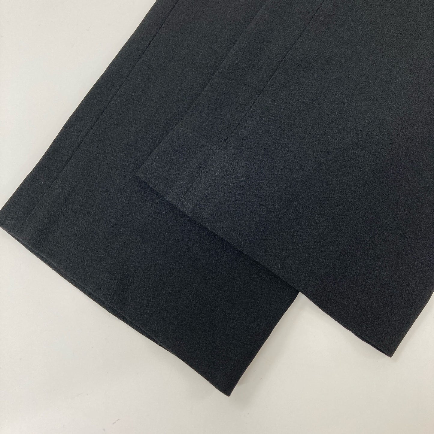 Christian Dior クリスチャンディオール 4A12044130 黒 アセテートパンツ ボトムス 36