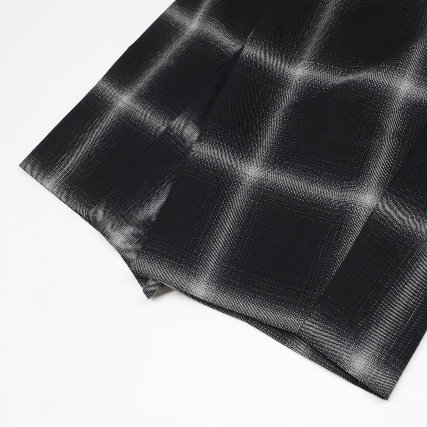 STELLA McCARTNEY ステラマッカートニー 【美品】602383 Harley オンブレチェック ハイウエスト ワイドパンツ/ ボトムス 34