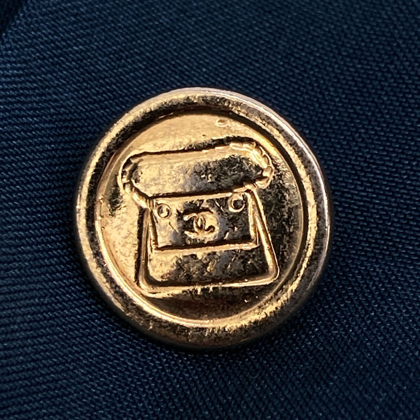 CHANEL シャネル VINTAGE マトラッセ釦 シャツジャケット ジャケット