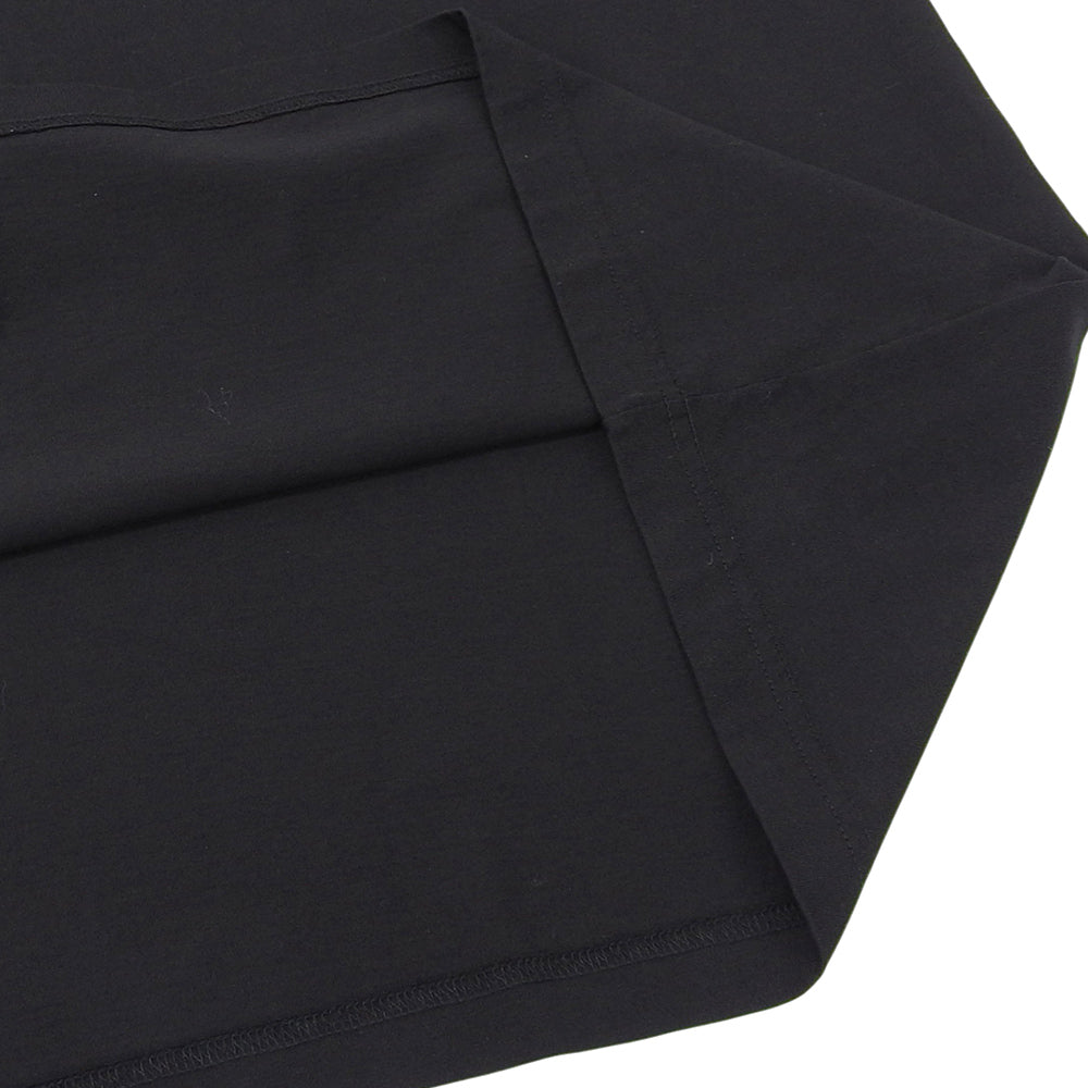 VETEMENTS ヴェトモン 新品同様 ロゴエンブロイダリーオーバーサイズ Tシャツ トップス メンズ ブラック L 20AW UAH21TR503 トップス L