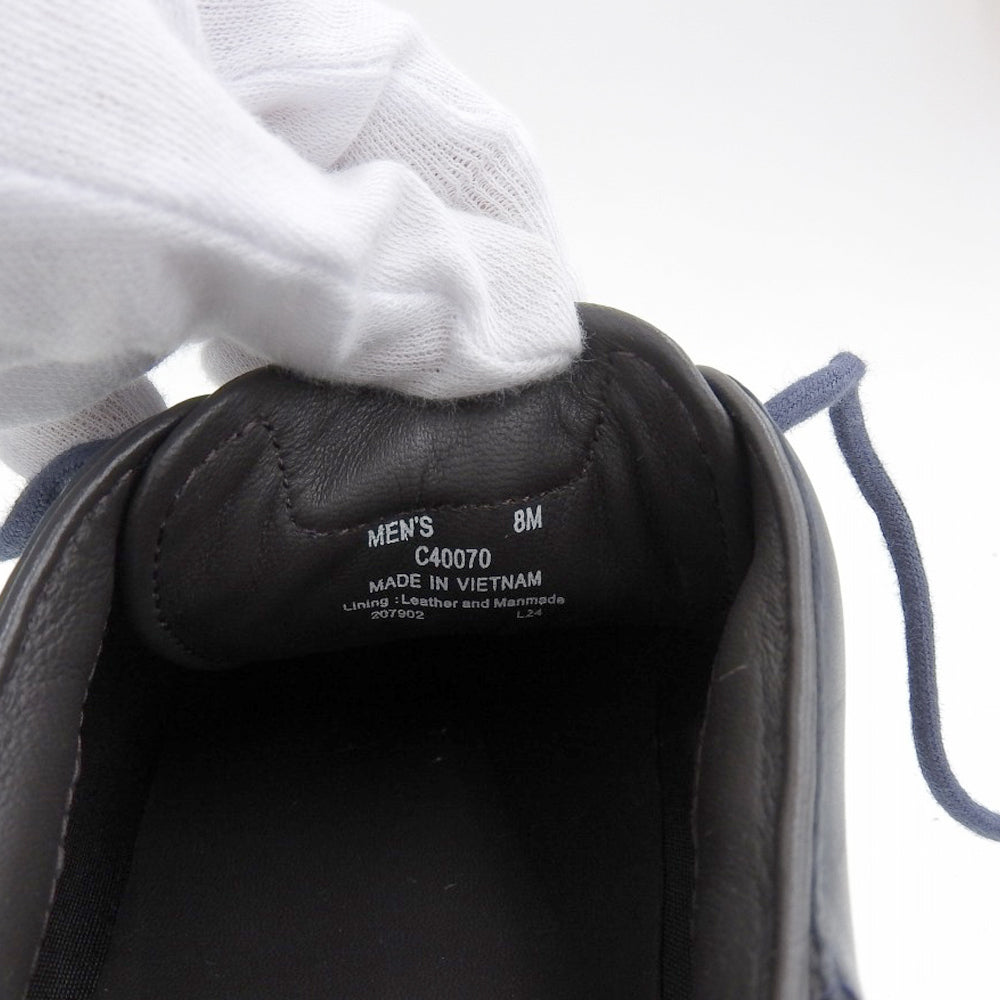 Cole Haan コールハーン 美品 グランドプロ リュクス ホールカット スニーカー シューズ メンズ ネイビー 8M C40070 シューズ 8M