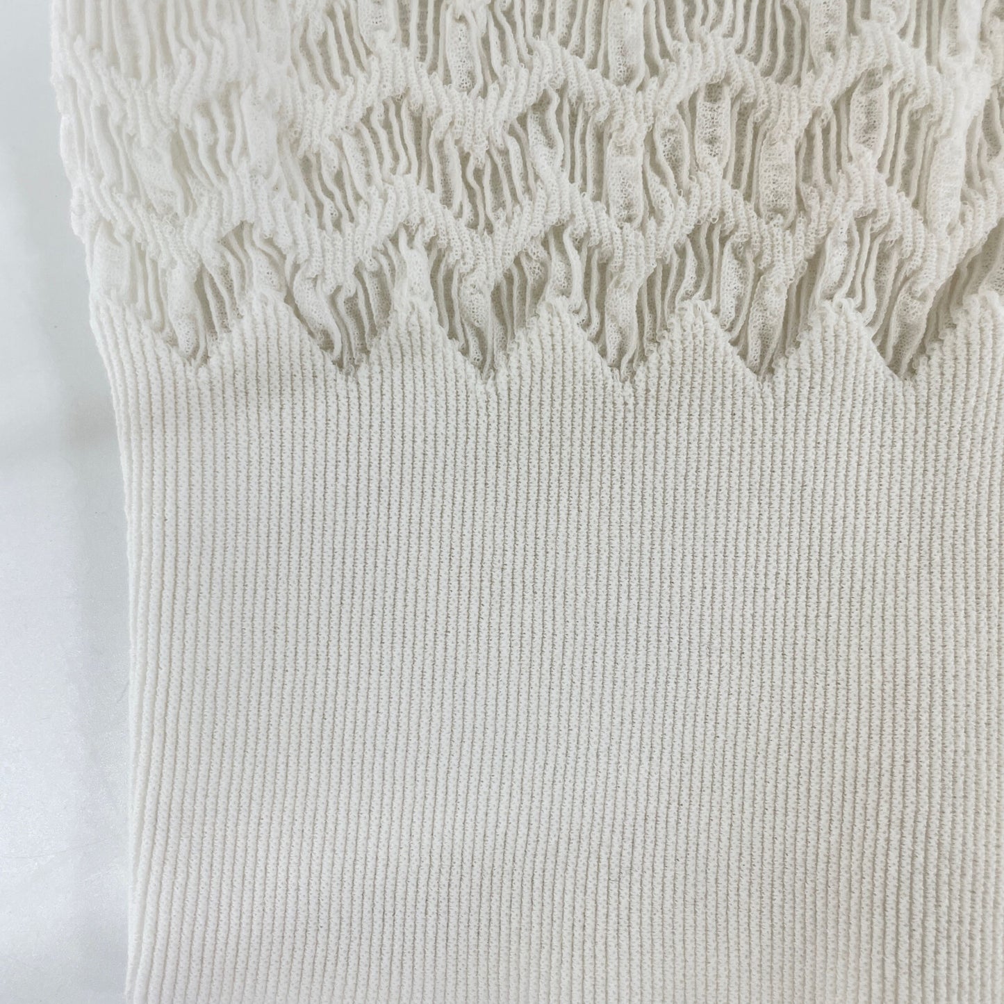 ALAIA アライア ホワイト 5110904821959 コットン混 カーディガン トップス 38