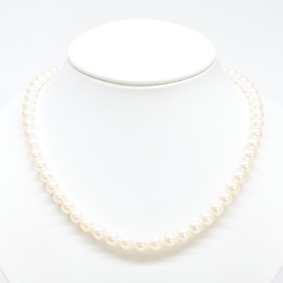 SV925 SV925 【美品】SILVER 7-7.4mm パール ネックレス