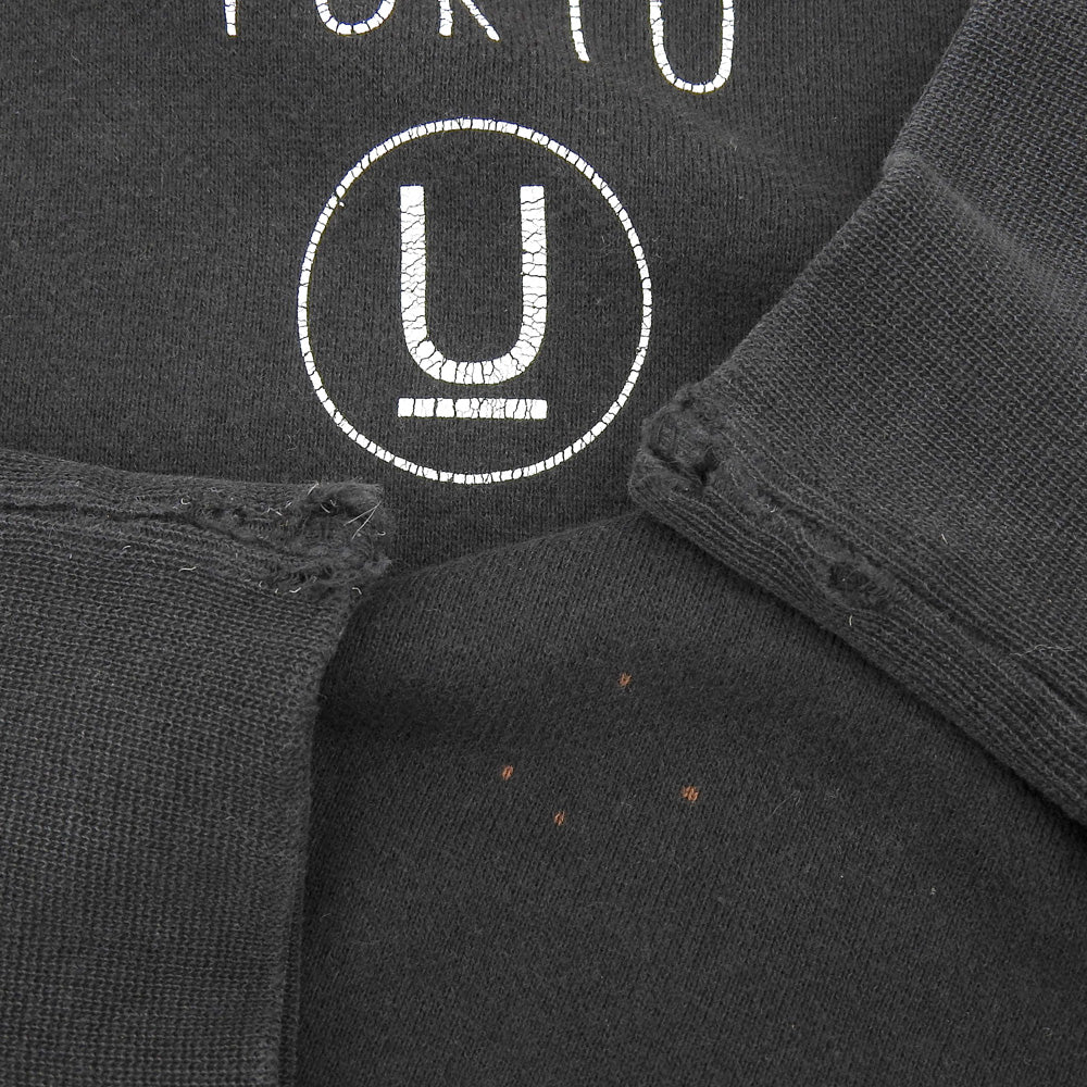 UNDERCOVER アンダーカバー コットン ロゴ スウェット トップス メンズ ブラック M トップス M