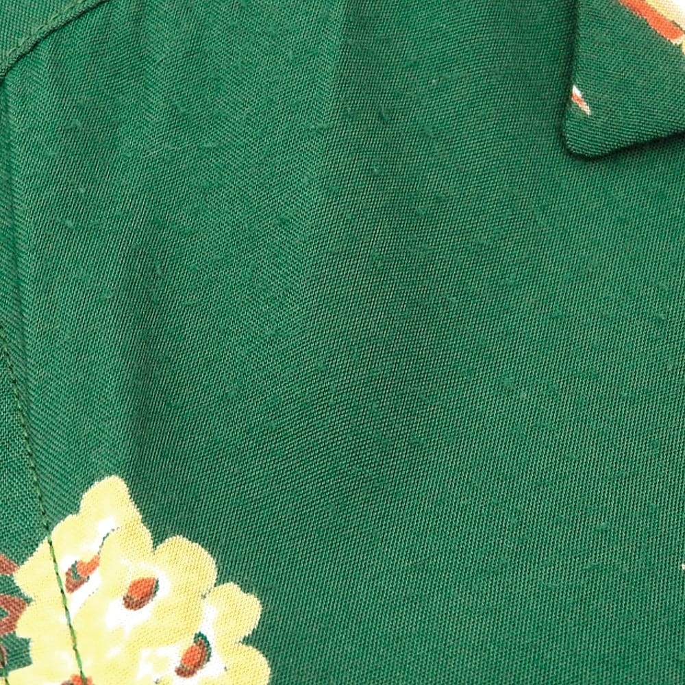 WACKO MARIA ワコマリア レーヨン アロハシャツ トップス メンズ グリーン S トップス S