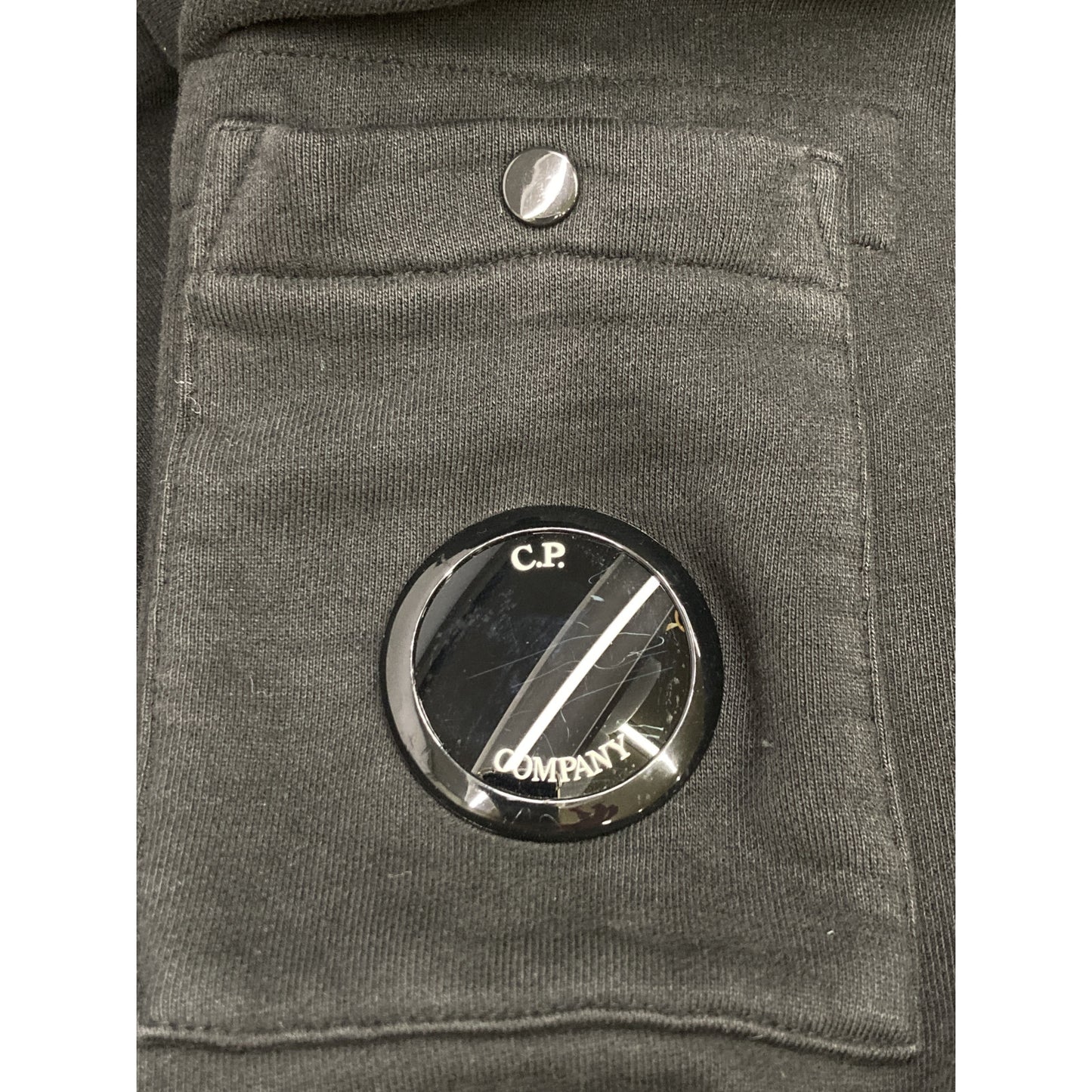 C.P.COMPANY シーピーカンパニー ブラック 13CMSS008A クルーネック 起毛マンツーマン スウェット トップス L