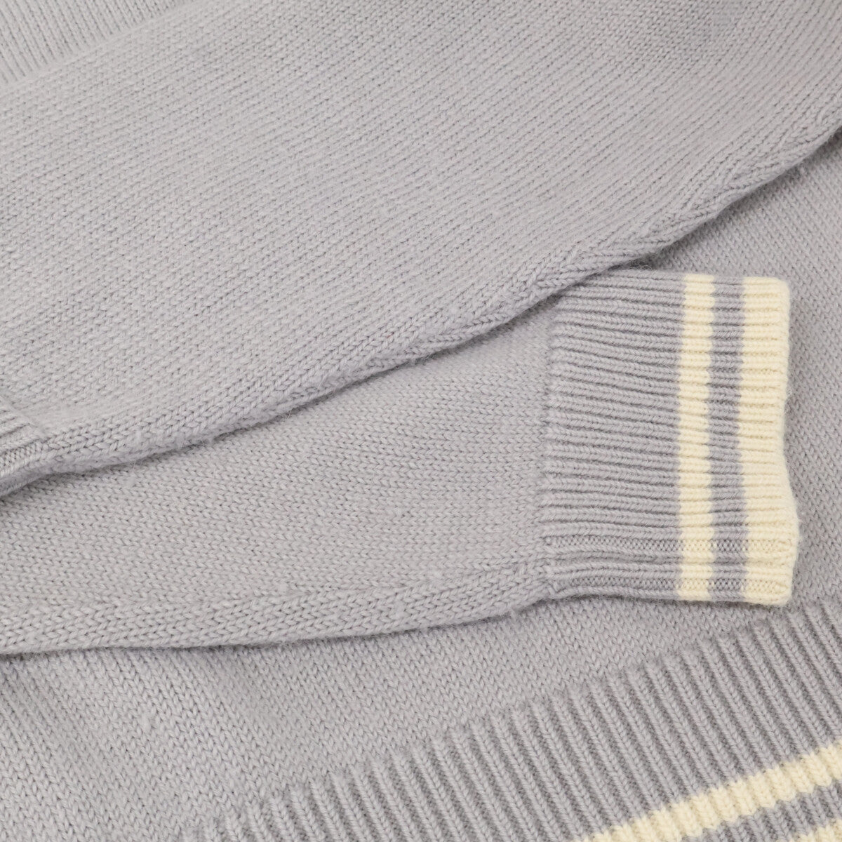 DIOR ディオール グレー ウール×アルパカ ニット トップス L