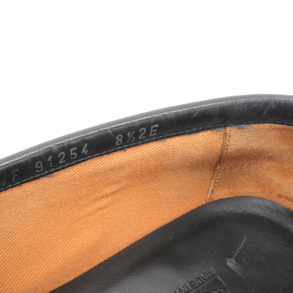 Salvatore Ferragamo サルヴァトーレフェラガモ ガンチーニ レザー ローファー シューズ メンズ ブラック 8.5 91254 シューズ 8 1/2