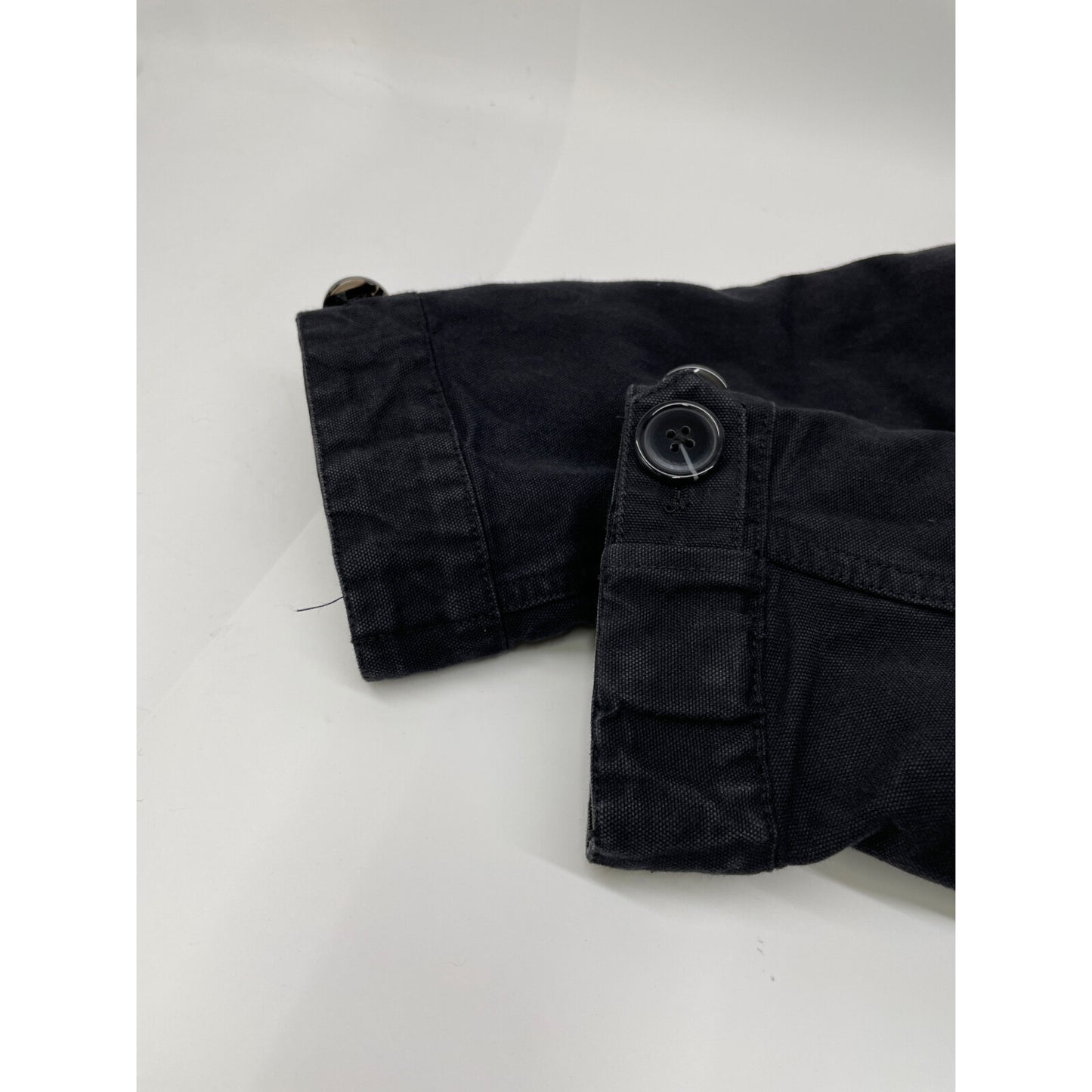 YVES SALOMON イヴサロモン 【HOMME】7WHM15891CV1W ブラック ラビットファー モッズコート コート 44