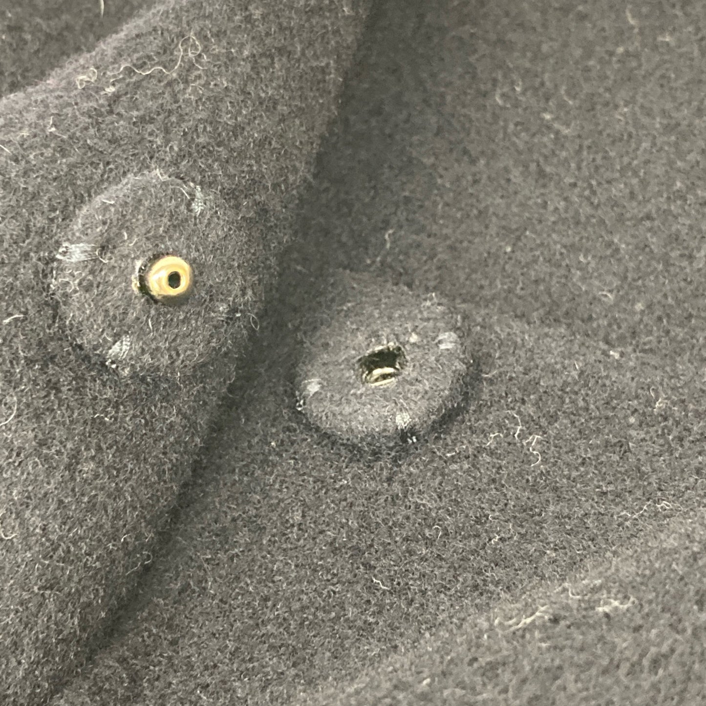 Theory セオリー 01-9309604 ネイビー カシミヤ混 ダブルフェイスノーカラーコート コート P