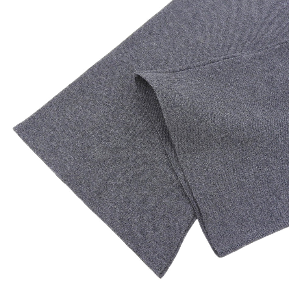 AP STUDIO エーピーストゥディオ 美品 ウール フレア リブパンツ ボトムス レディース グレー 36 25年製 ボトムス 36