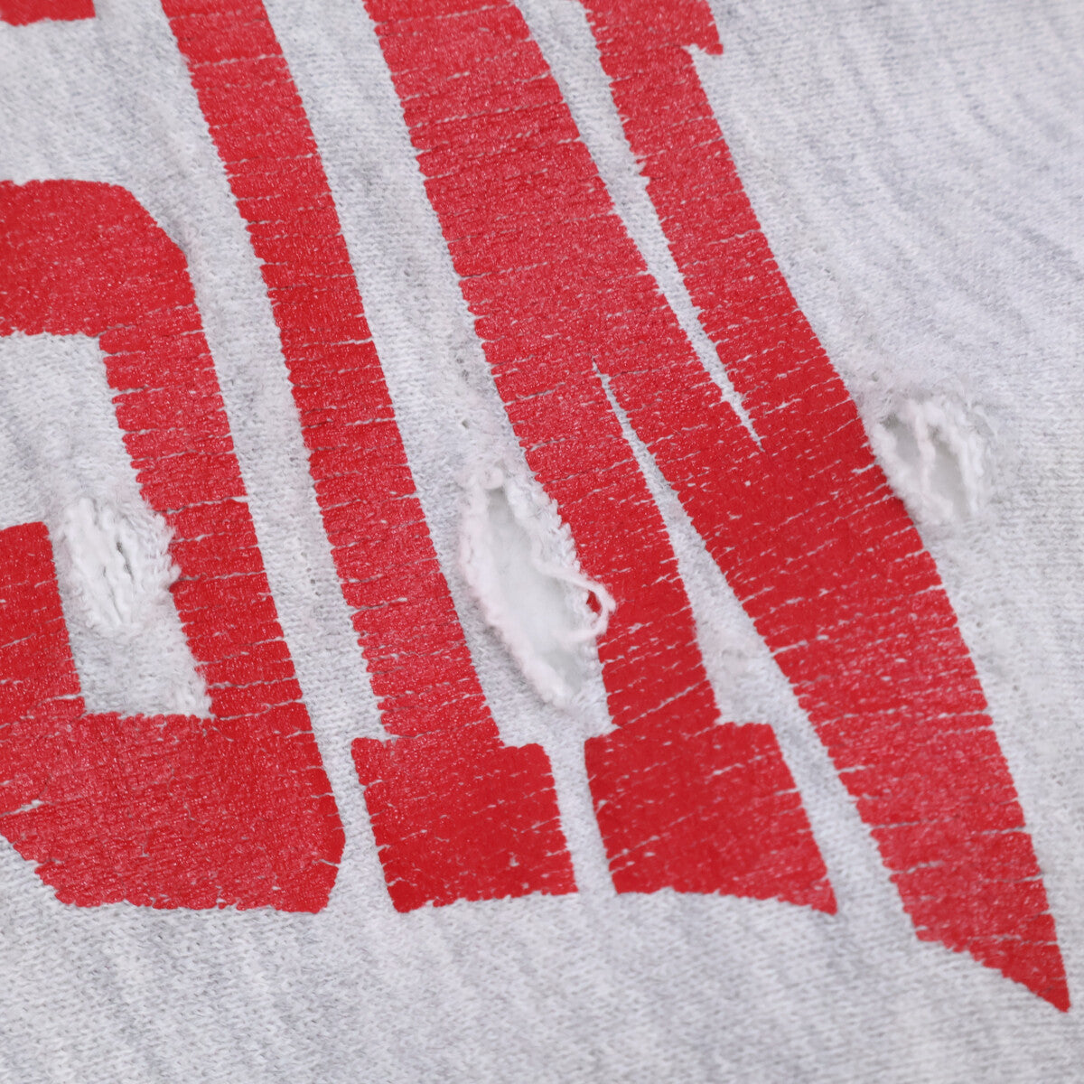 Champion チャンピオン 80'S トリコタグ WISCONSIN ボロ リバースウィーブ スウェットシャツ/ トップス XL