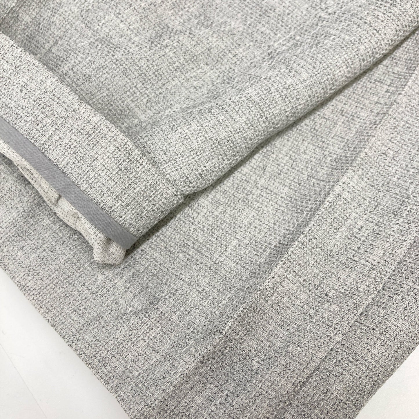 AKIRA NAKA アキラナカ WS2308-GY グレー ポリエステル×コットン センタープレス テーパードスラックス ボトムス 1