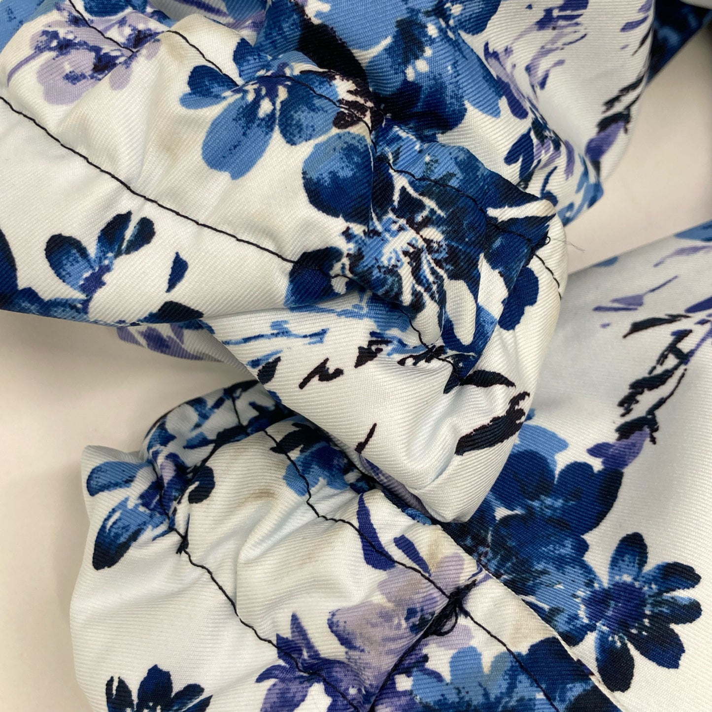 DESCENTE デサント S.I.O CONCEPT ブルー 花柄 スキーウェアセット スーツ セットアップ L