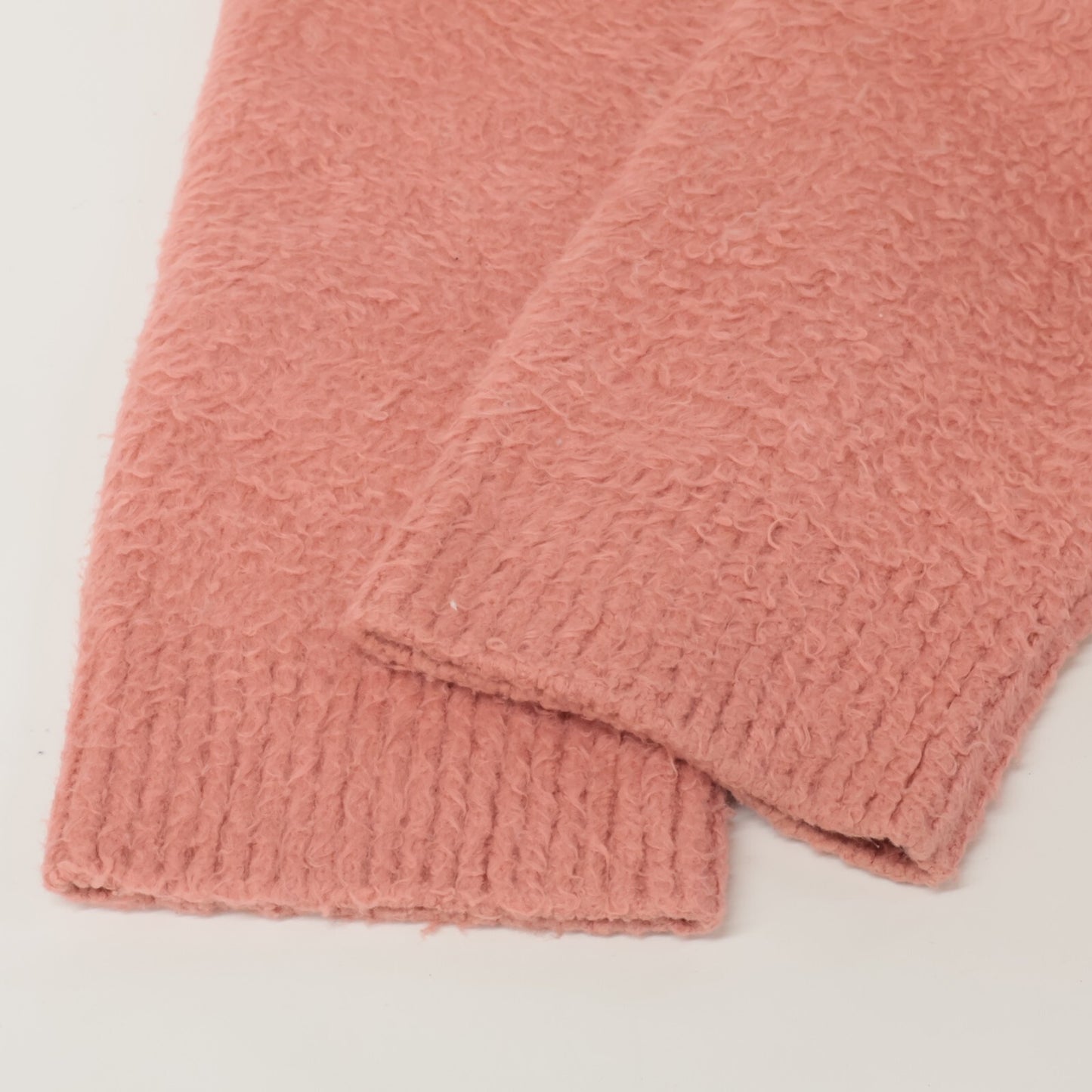 CELINE セリーヌ ×Scott Reeder 22SS 2A23W526Q ブライトピンク アーティストハバブラッシュドオーバーサイズニットプルオーバー トップス M