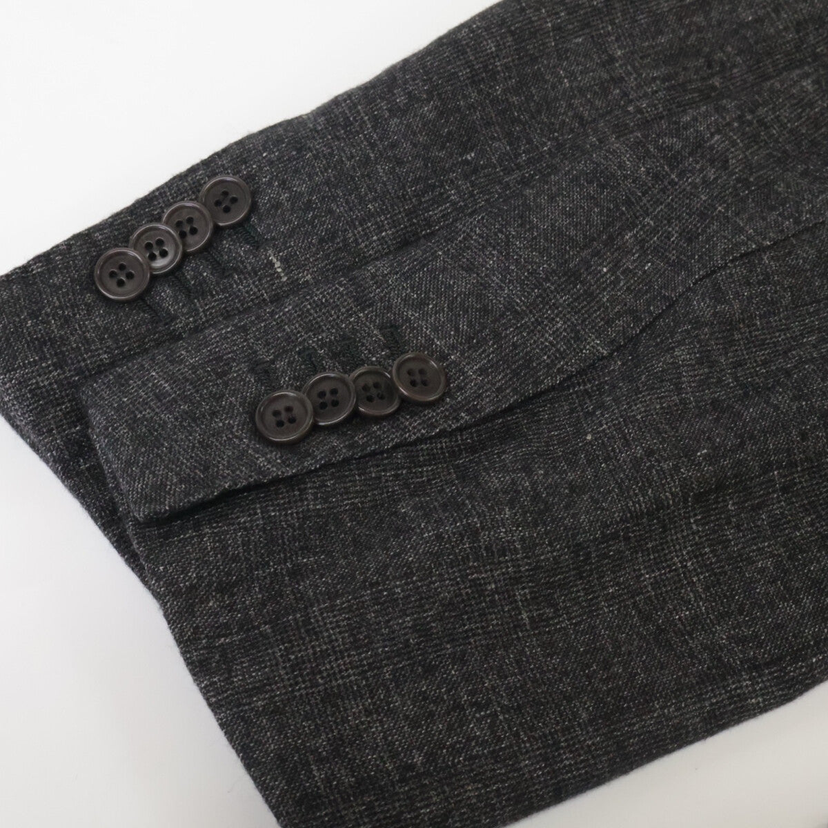 Sartorio サルトリオ UG250S511944 グレー ウール×シルク×リネン×カシミヤ サイドベンツ 3Bテーラードジャケット ジャケット 50