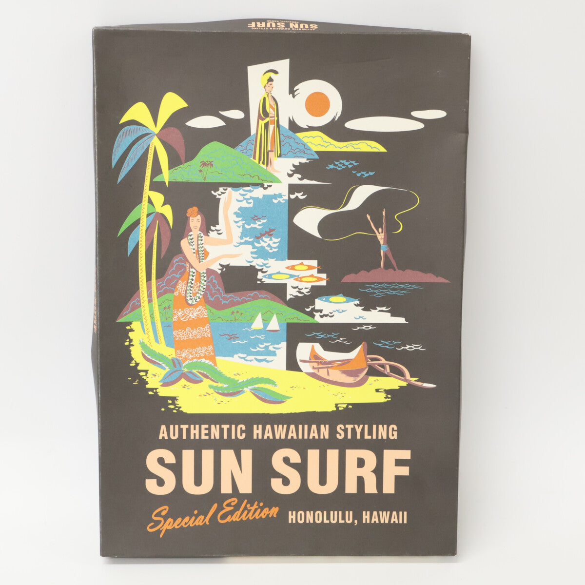 SUN SURF サンサーフ 【MUSASHIYA】SS30211 参勤交代 半袖レーヨン アロハシャツ トップス S