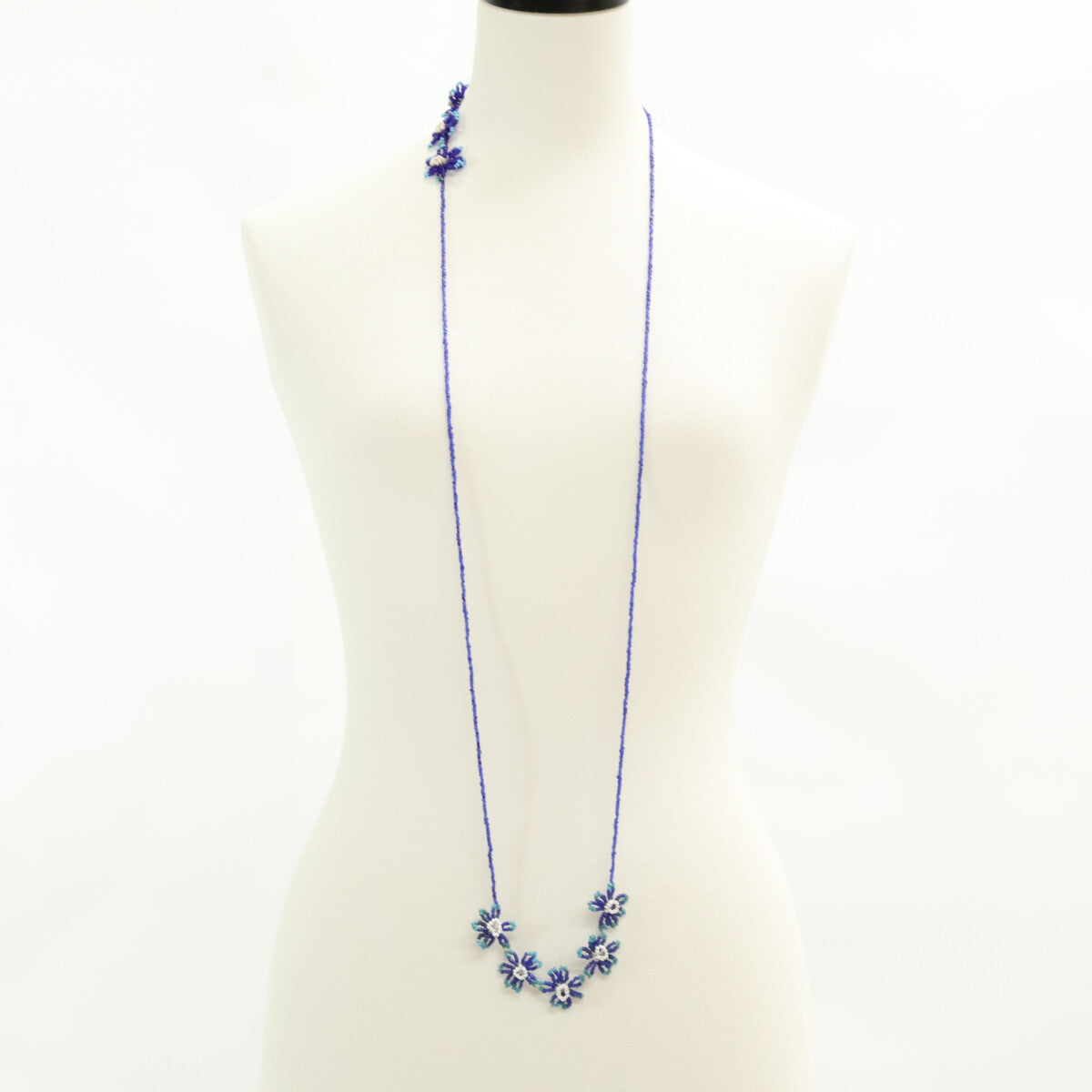 45R フォーティファイブ アール ビーズフラワー ネックレス