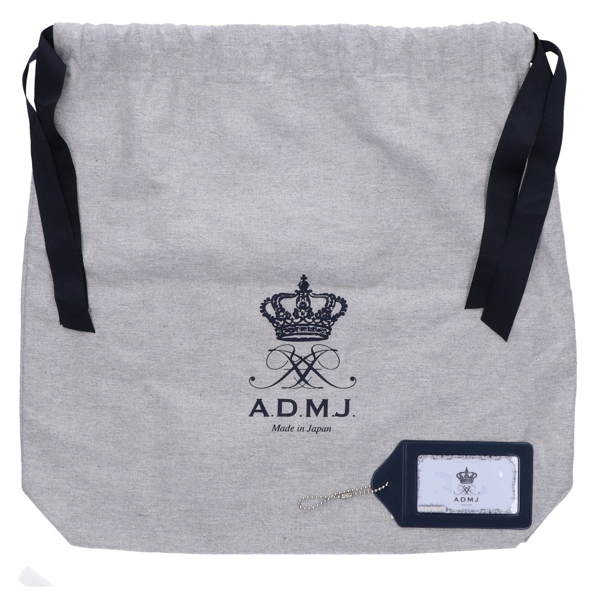 A.D.M.J. Accessoires De Mademoiselle ADMJ 【美品】ゴートレザーxメッシュ ワンショルダーバッグ/ ハンドバッグ