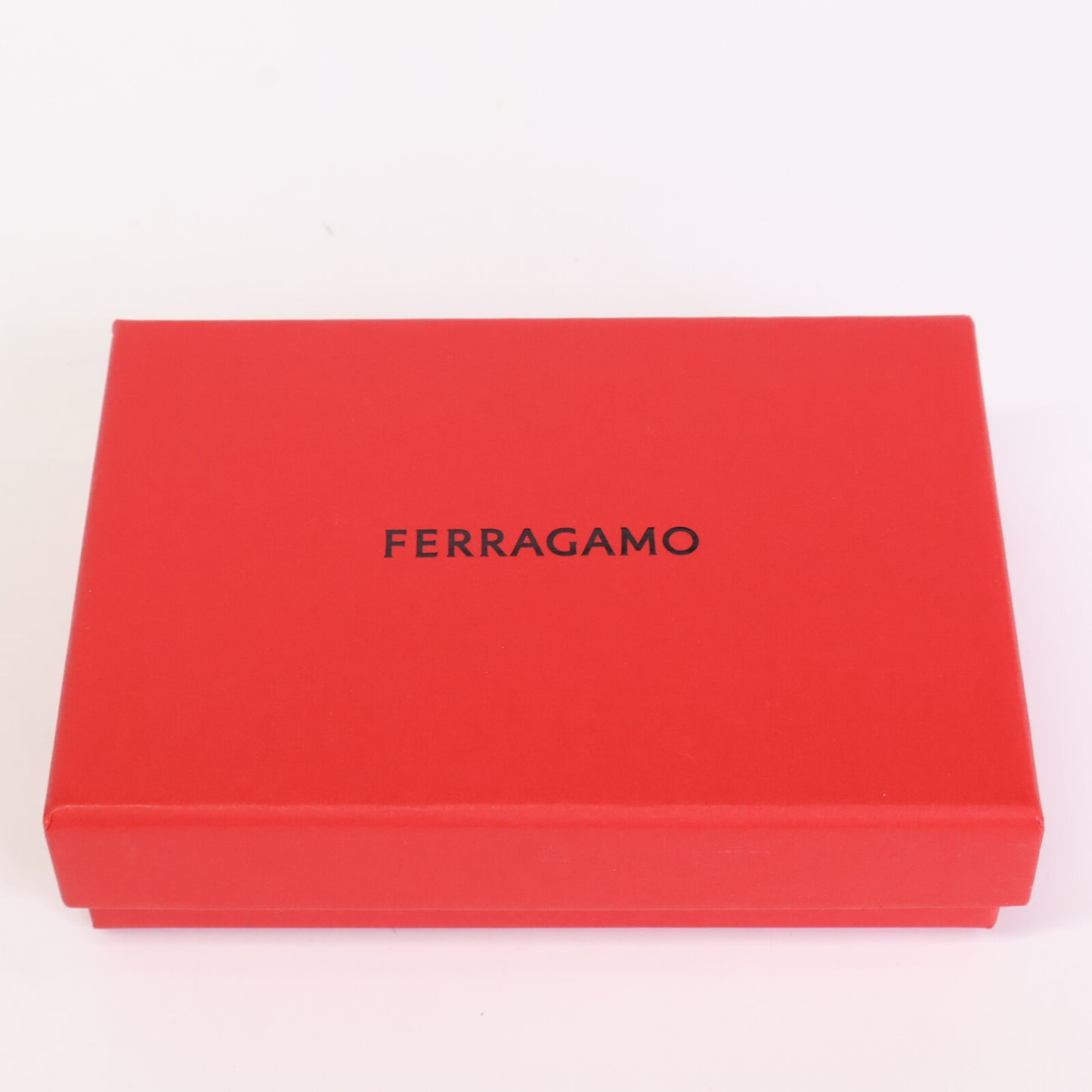 Salvatore Ferragamo サルヴァトーレフェラガモ 【美品】220552 HUG ハグ ガンチーニ カードケース