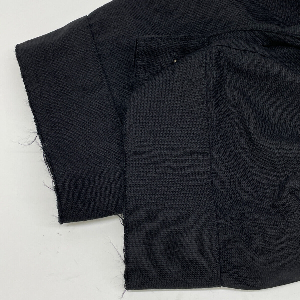 ANCELLM アンセルム ANC-SH71-B ブラック WASH WOOL LONG SHIRT トップス 3