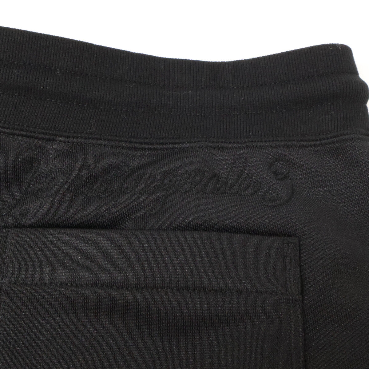 1piu1uguale3 ウノピゥウノウグァーレトレ MRP534 ブラック LEAF SWEAT SHORTS スウェットショートパンツ ボトムス 5