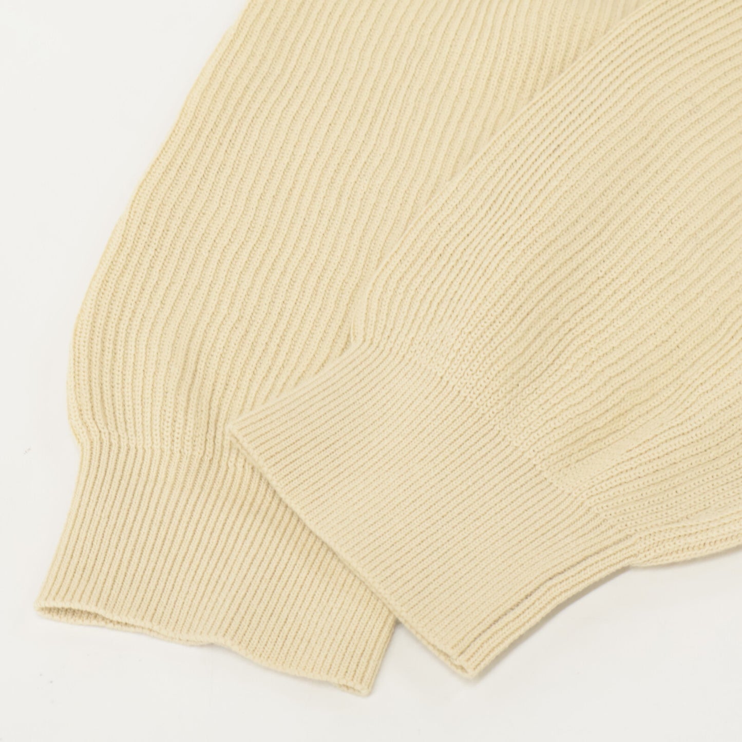 AURALEE オーラリー 25SS A25P01SY ベージュ FLAT YARN RIB KNIT /フラットヤーンリブニット トップス 3