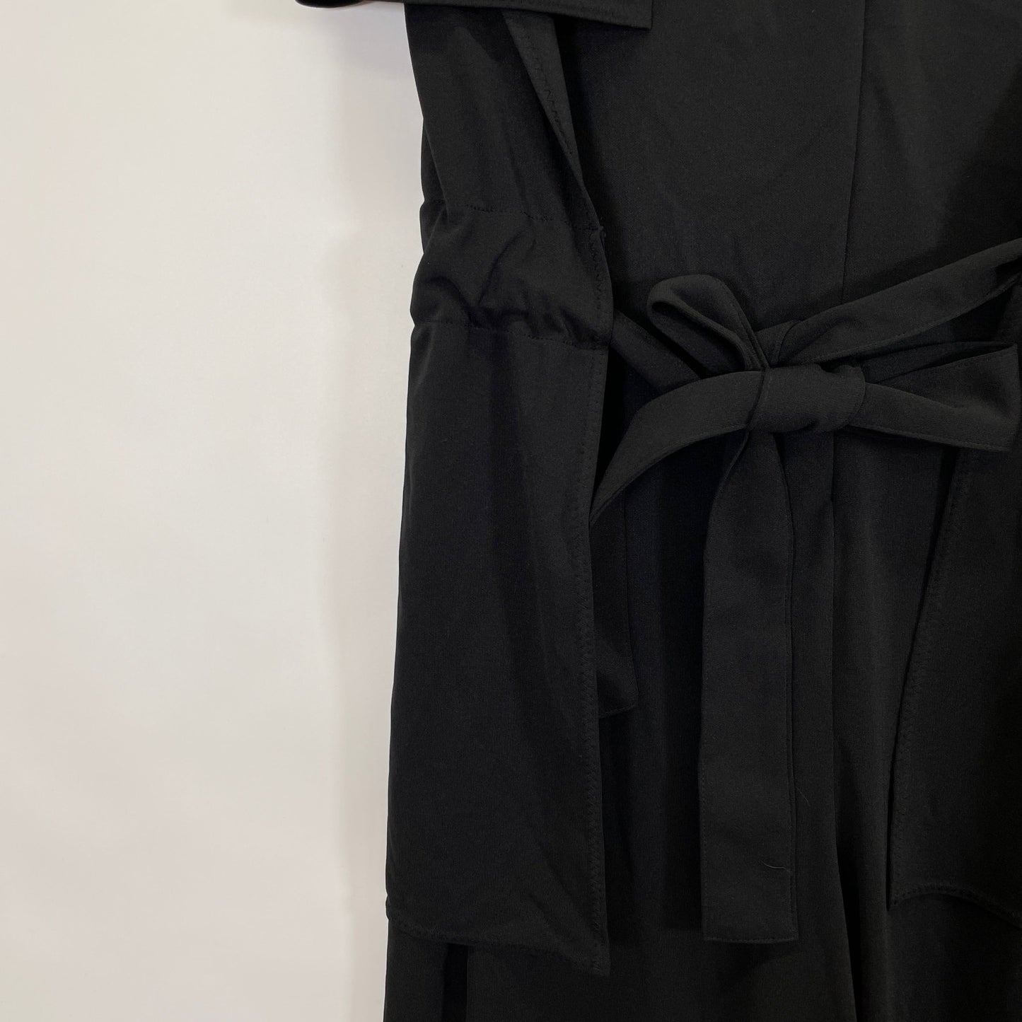 ADORE アドーア 531-1140410 ブラック ドライタッチスムースオールインワンピース オーバーオール オールインワン 38