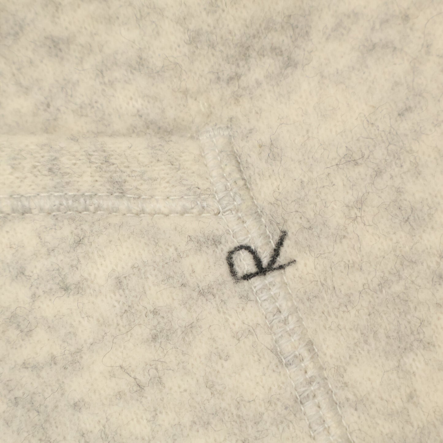 45R フォーティファイブ アール 7102037 アイボリー ジャージメルトンフードコート コート 2