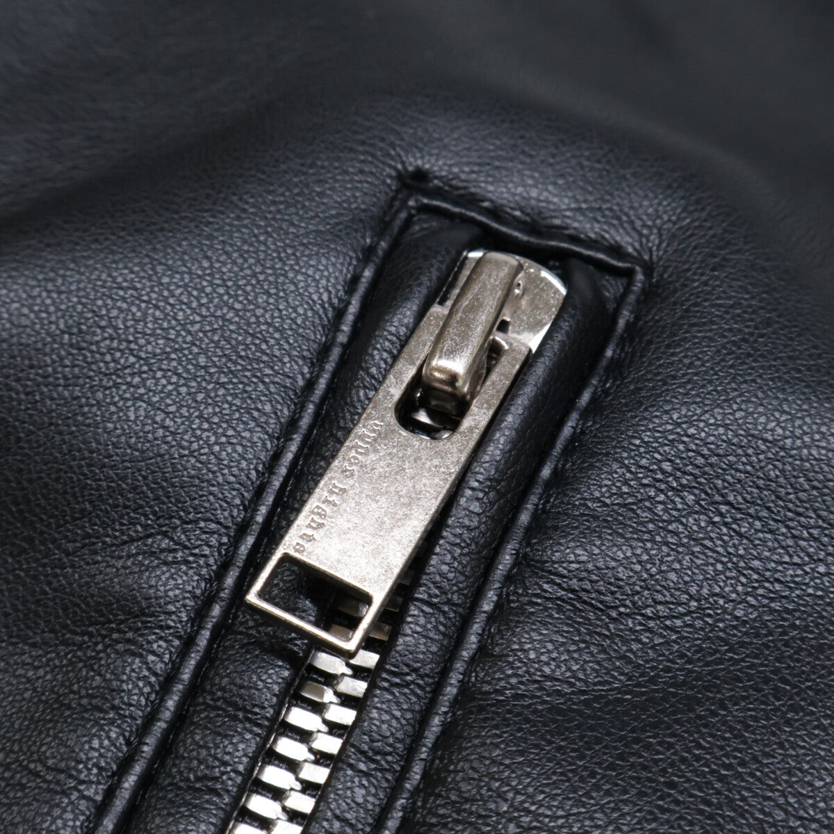 upper hights アッパーハイツ 870D00902BLK 24SS ブラック フェイクレザー THE RIDERS SHORT ダブルライダースジャケット ジャケット 1