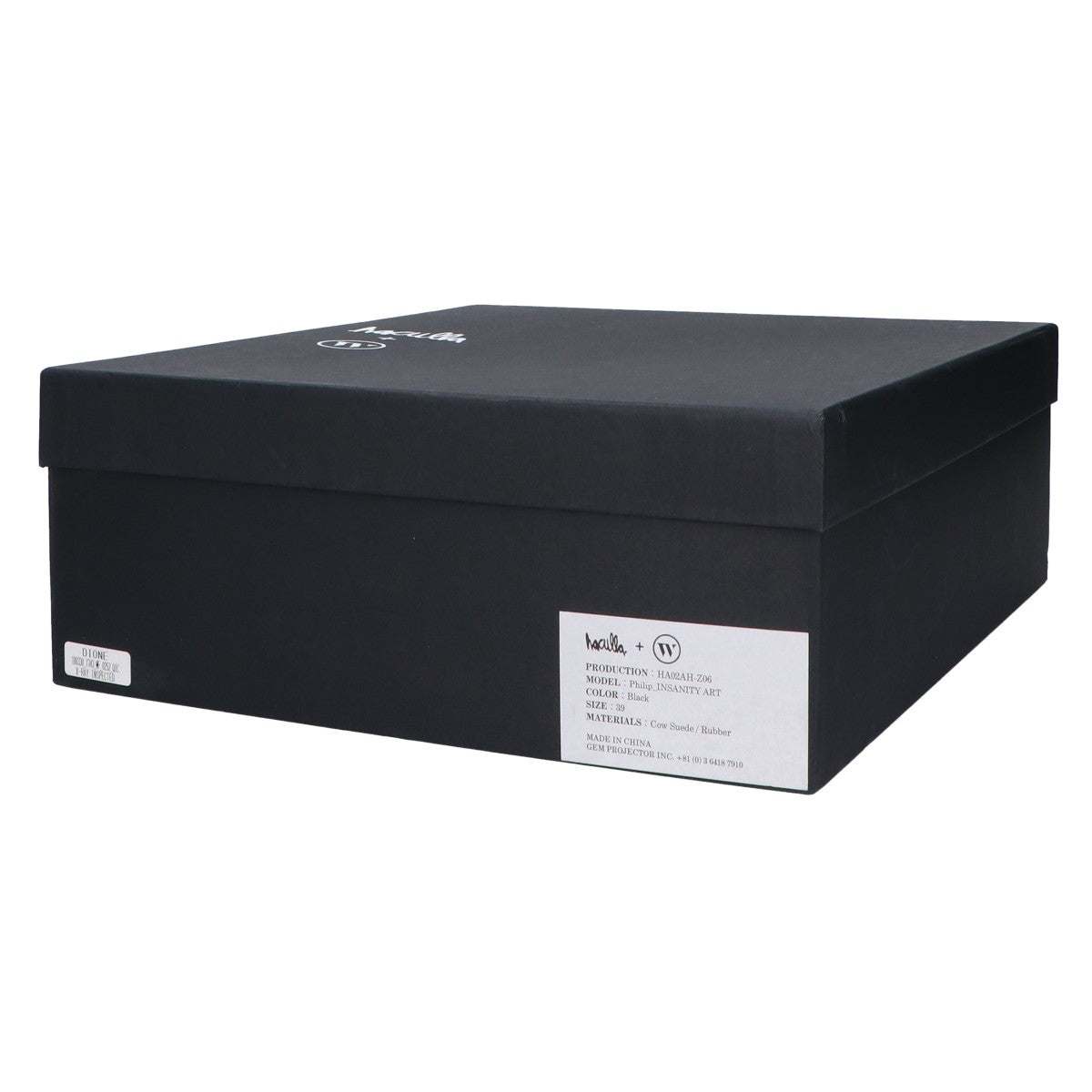 WHITE FLAGS ホワイトフラッグス 【×haculla】 ペイントデザイン ハイカットスニーカー シューズ 24.5