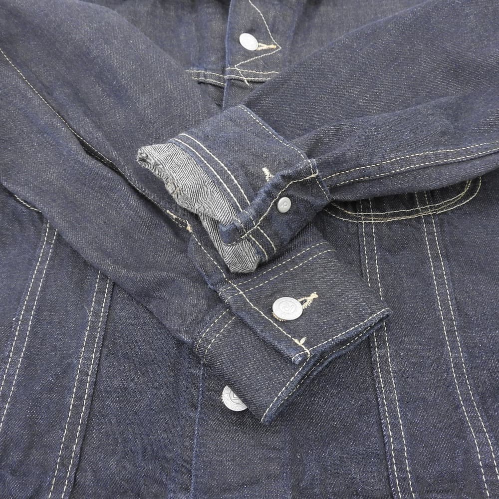 45rpm フォーティファイブアールピーエム ライ麦デニムの908 Gジャン ジャケット レディース インディゴ 2 ジャケット 2