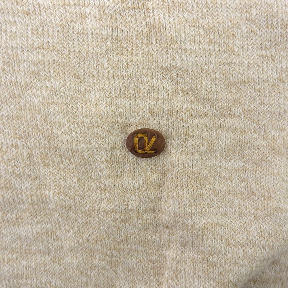 45R フォーティファイブ アール 美品 超ガーゼの908クルーニットソー トップス レディース ベージュ 8028055 トップス ―