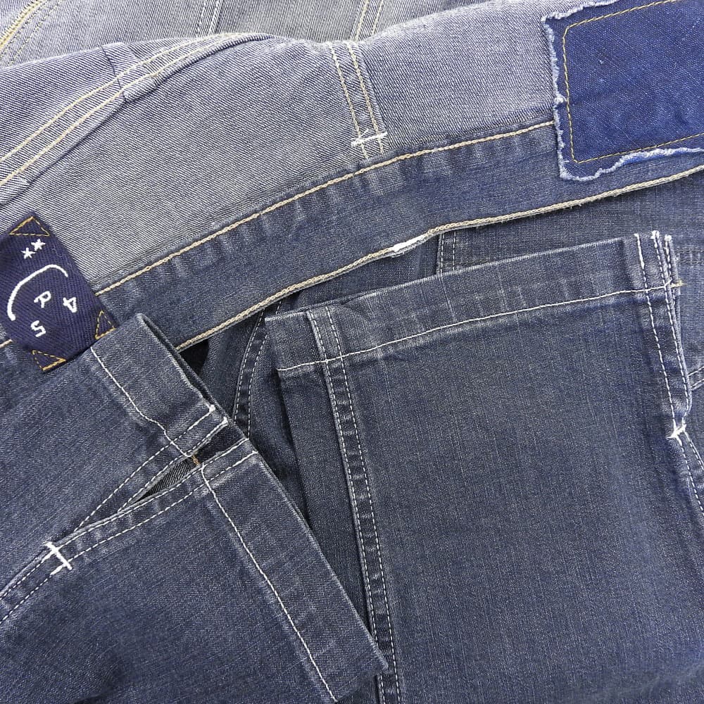 45R フォーティファイブ アール 麦比古ストレッチの桃比女(影色納戸 焦) ボトムス レディース インディゴ 50360601 ボトムス ―