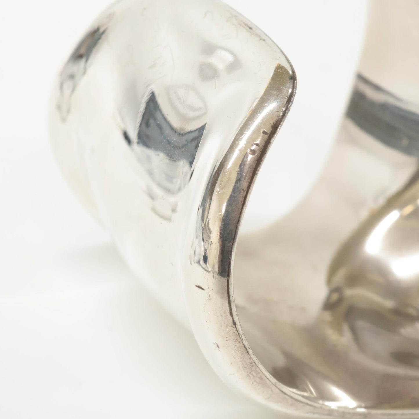 TIFFANY&Co. ティファニー 1978年製 ヴィンテージ 925 スターリングシルバー エルサ・ペレッティ ボーンカフ ミディアム 右手用 バングル