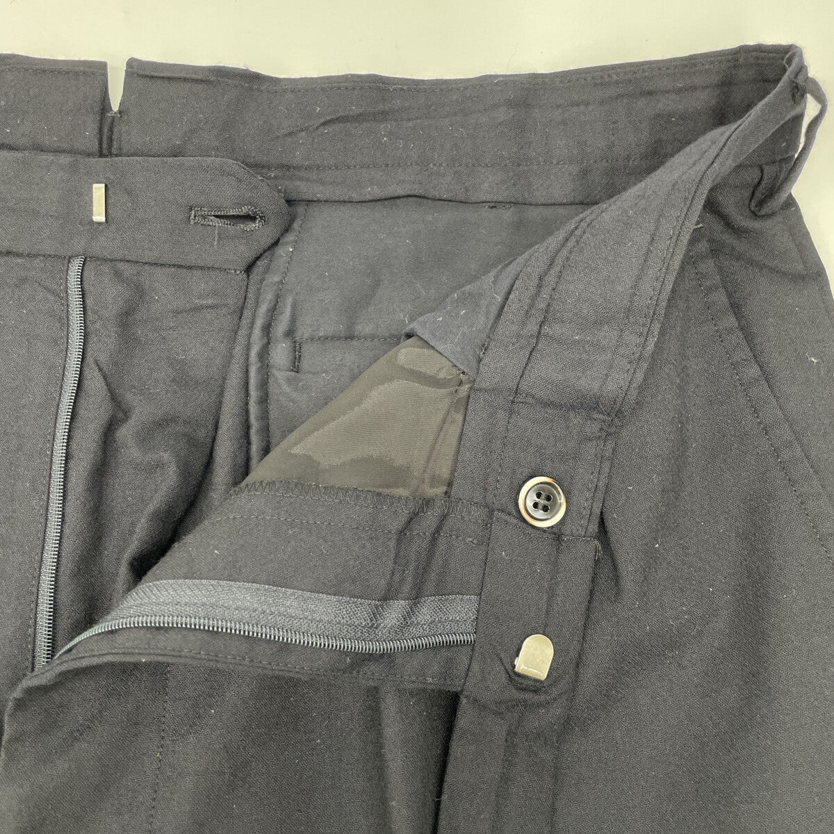 【レショップ】20AW ネイビー 2Bウールセットアップ スーツ セットアップ XL