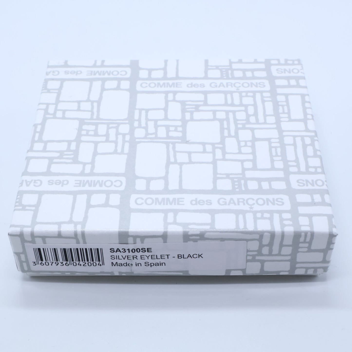 COMMEdesGARCONS コムデギャルソン SA3100SE SILVER EYELET Lジップ ミニウォレット 財布 コインケース