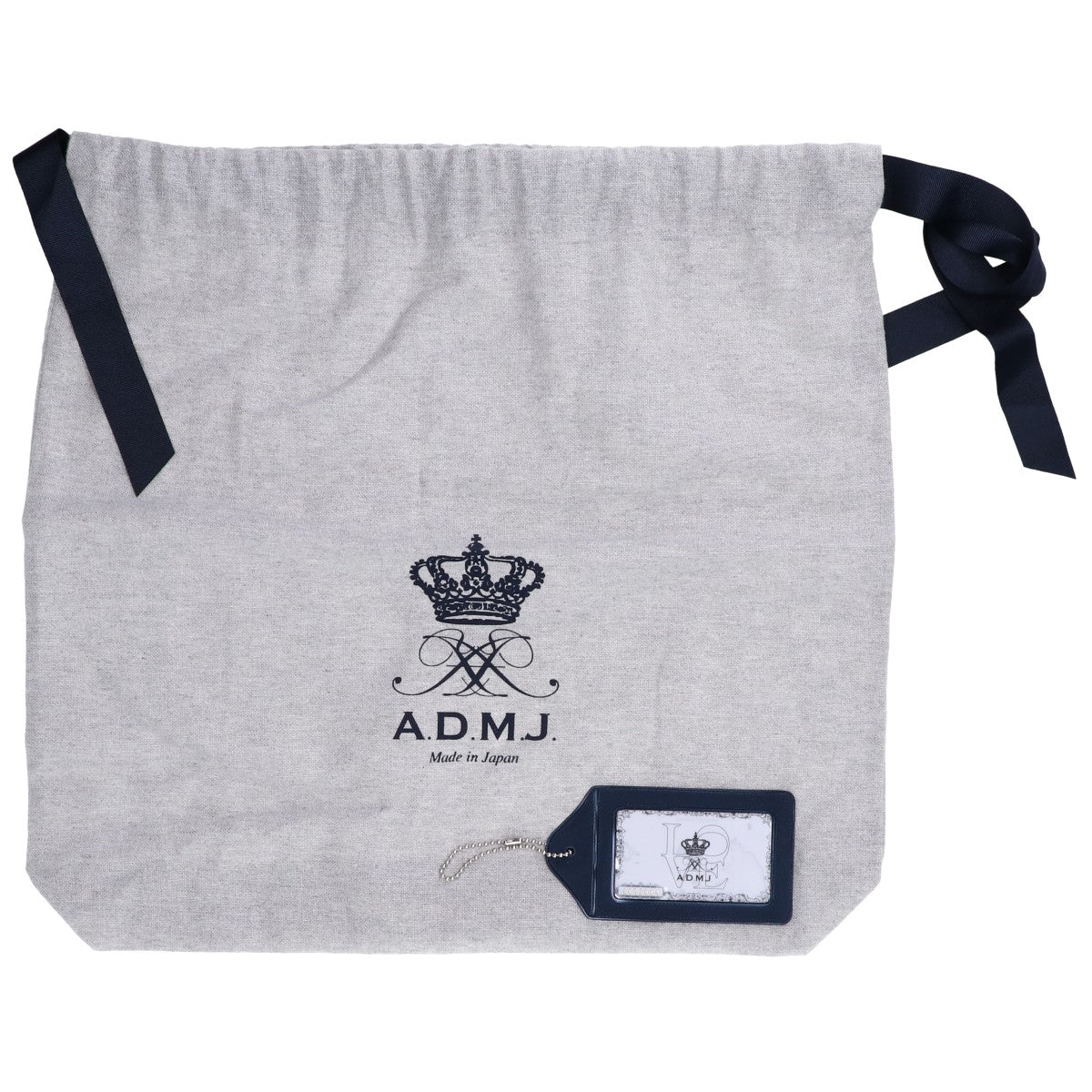 A.D.M.J. Accessoires De Mademoiselle ADMJ 【新品同様】23SC120103 ファンシーツイード トートバッグ