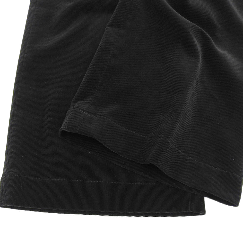 SACRA サクラ 新品同様 FINX CORDUROY PANTS/フィンクスコーデュロイパンツ コットン100% ボトムス レディース ブラック 36 ボトムス 36