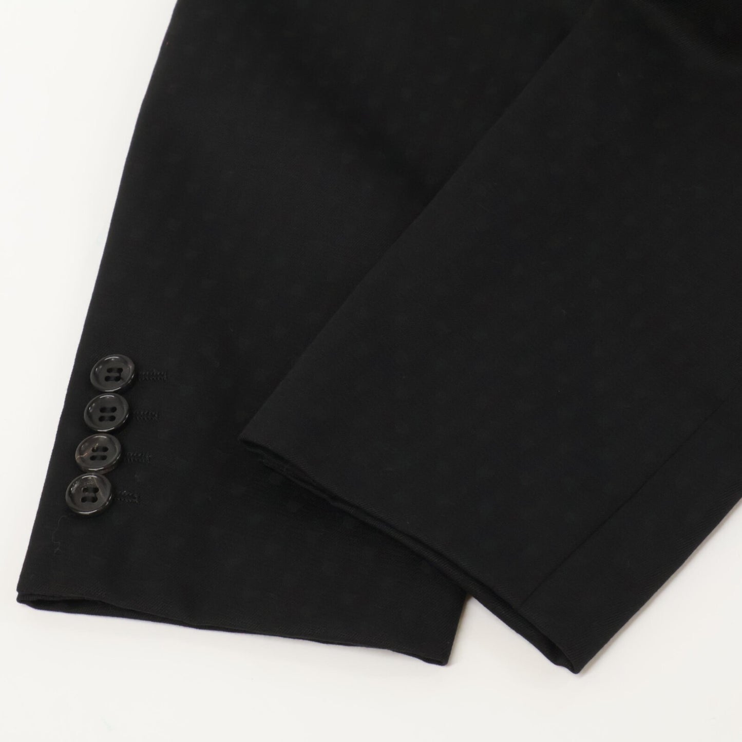 COMMEdesGARCONS HOMME DEUX コムデギャルソンオムドゥ DR-J026 ブラック ウール100 ドビー織 ドット柄 サイドベンツ 2Bテーラードジャケット ジャケット M