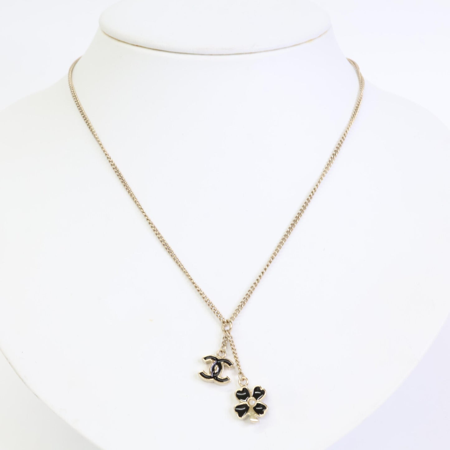 CHANEL シャネル 【美品】07P ココマーク クローバー ネックレス