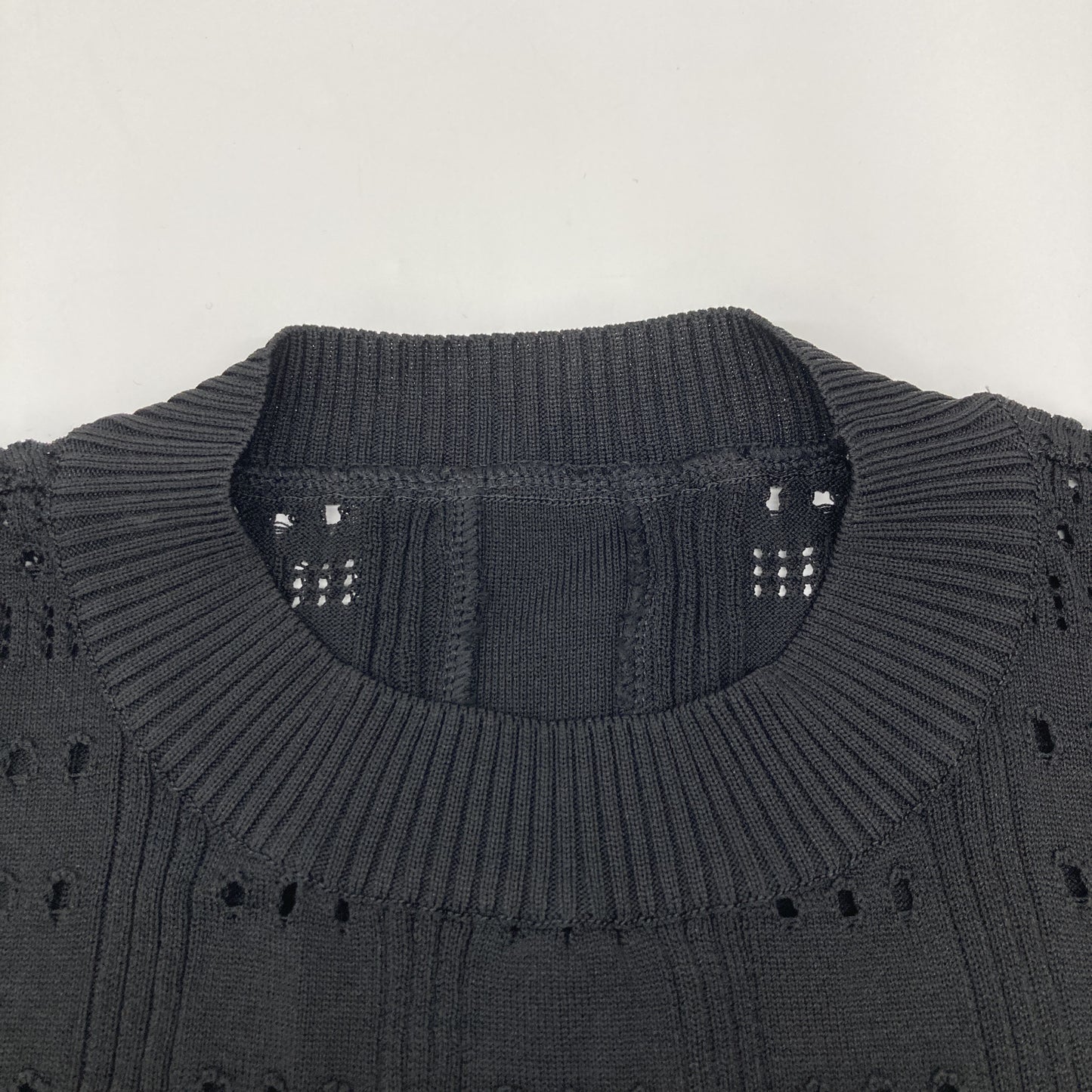 ADORE アドーア 531-0174503 ブラック レーシーニットワンピース ワンピース 38