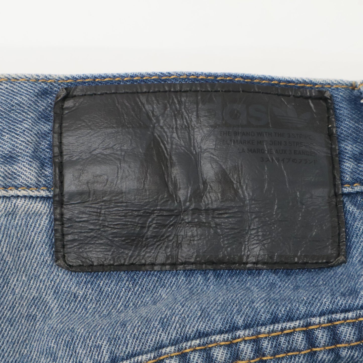 adidas アディダス 24年製 JX1606 ブルー ルーズフィットデニムパンツ ボトムス 32